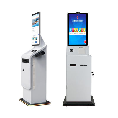 27 pulgadas máquina dispensadora de tarjetas Restaurante pago de auto pedido Aeropuerto Hotel quiosco