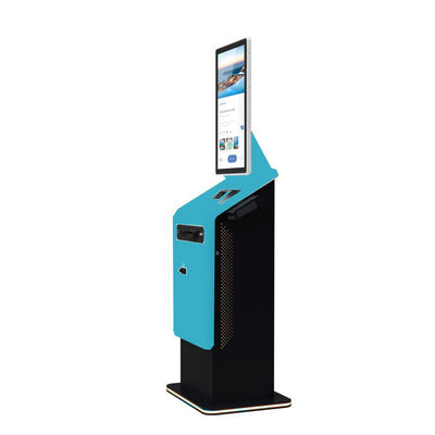 Quiosco de autoservicio Acceptación de efectivo de pantalla táctil de pago de caja Autoservicio de efectivo y moneda Acceptor de pagos Terminal de quiosco