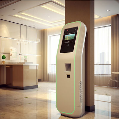 Lector Scanner del pasaporte de la tarjeta de la máquina de cobro de la auto-comprobación de 27 pulgadas
