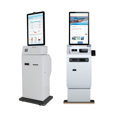 Quiosco de pago en efectivo interactivo de autoservicio de estacionamiento inteligente de Hotel