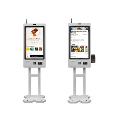 Comida rápida HDMI Servicio rápido Restaurante Quiosco 27 32 pulgadas Toque