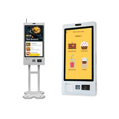 Quiosco de auto pago compatible con Win Pagos sin esfuerzo con tarjeta de crédito / débito