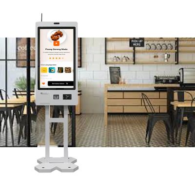 Quiosco de auto-pedidos en interiores con toque capacitivo de 10 puntos - Android/Win7/8/10 OS