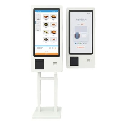 1920*1080 Máquinas de pago automático de resolución con conectividad Ethernet WiFi Bluetooth