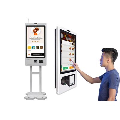 Quiosco de pago de pantalla táctil con dispensador de tarjetas opcional
