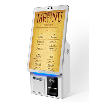 Terminal de autoservicio con color personalizado y piezas opcionales Código QR RFID