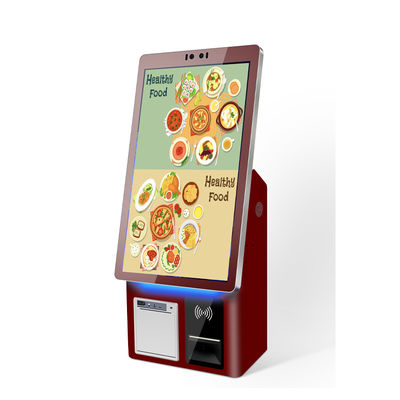 Quiosco de pedidos de restaurantes fácil de usar con toque capacitivo de 10 puntos y sistema operativo Android