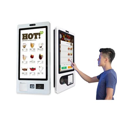 Quiosco de autoservicio de 10 puntos con capacidad táctil para impresión de boletos y código QR opcional