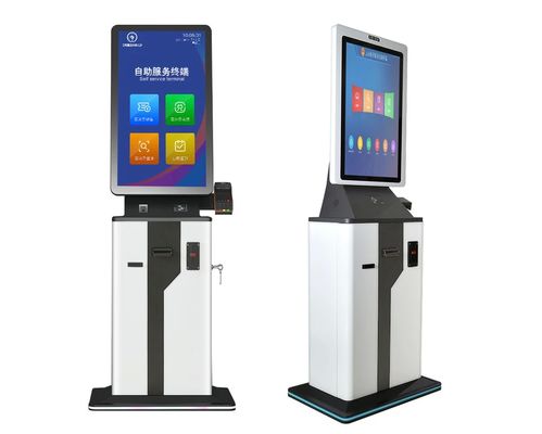 Dispensador de tarjetas Máquina escáner de pasaportes Autoservicio Hotel Chequeo en quiosco
