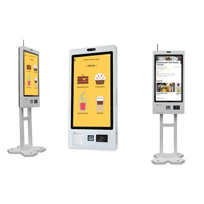 Sistema operativo Android/Win7/8/10 Quiosco de autoservicio con lector RFID e impresión rápida de boletos