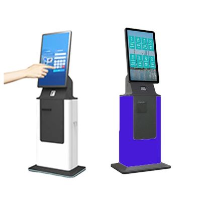 Máquina expendedora de billetes con pantalla táctil de impresora térmica y múltiples tipos de billetes para quiosco de autoservicio