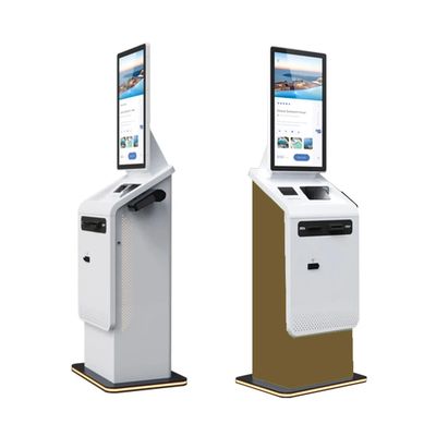 Quiosco de restaurantes de autoservicio con colores personalizables y resolución FHD para imprimir boletos