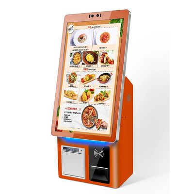 Quiosco de autoservicio con pantalla táctil capacitiva para uso comercial