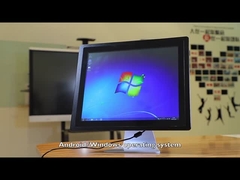 15 17 19 21,5 pulgadas pantalla táctil capacitiva industrial computadora de pantalla táctil integrada