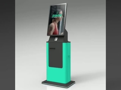 La moneda del quiosco del reciclador del efectivo del quiosco del boleto acepta efectivo acepta el quiosco de Android del cajero automático