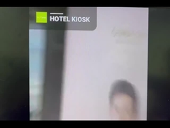 Contador de enregistramiento interactivo con el control de Power Supply del lector de tarjetas de la pantalla táctil que cobra el quiosco