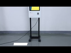 Quiosco de impresión de boletos de autoservicio con código QR opcional y soporte RFID