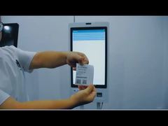 Ver Crtly 21.5 Inch Quiosco de pedidos de autoservicio para comida rápida Restaurante acepta pagos Demo